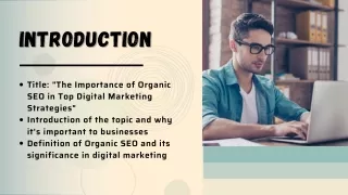 The Importance of Organic SEO in the Best Digital Marketing Strategies: Improve