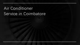 Air Conditioner service in Coimbatore