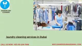 laundry cleaning services in Dubai | Modern Dry Cleaners