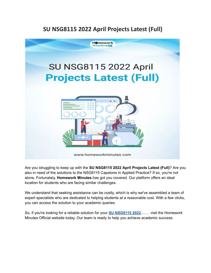 su nsg8115 2022 april projects latest full