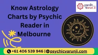 Know Astrology Charts by Psychic Reader in Melbourne