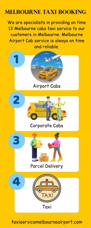 Airport Cabs Services in Melbourne