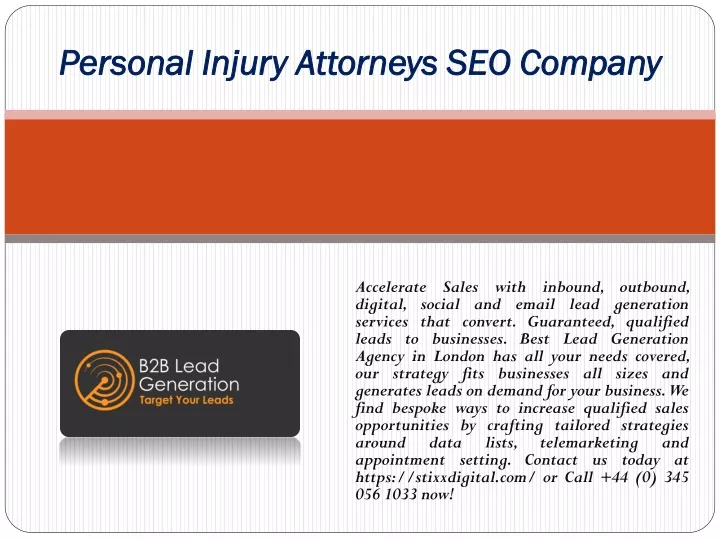 personal injury attorneys seo company