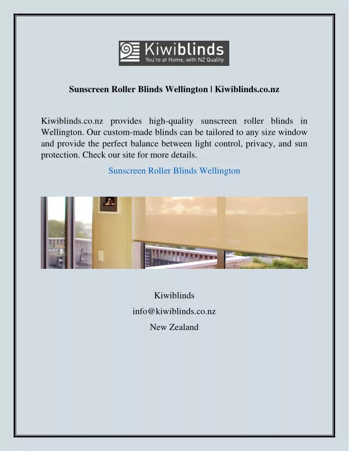 sunscreen roller blinds wellington kiwiblinds