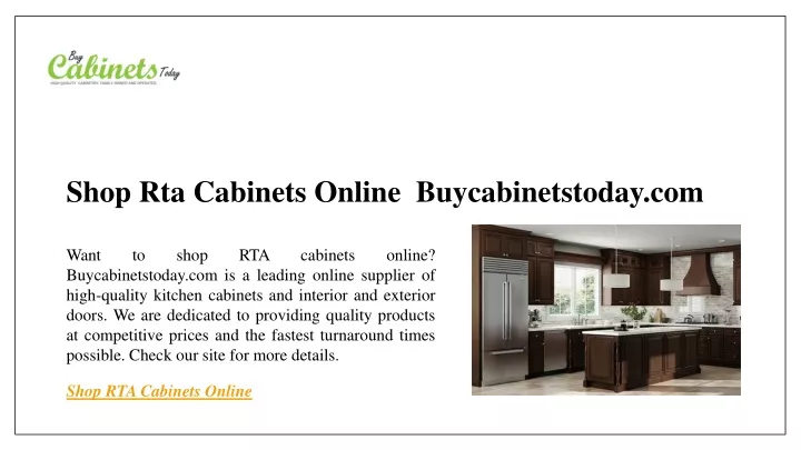 shop rta cabinets online buycabinetstoday com