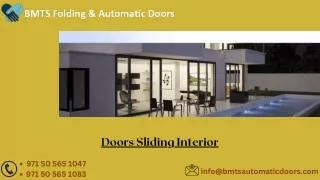 Doors sliding interior | BMTSautodoor