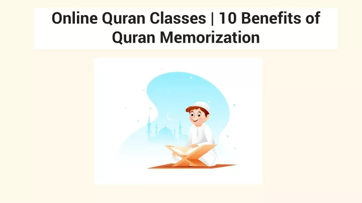 online quran classes 10 benefits of quran