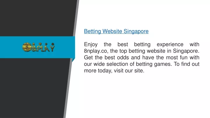 betting website singapore enjoy the best betting