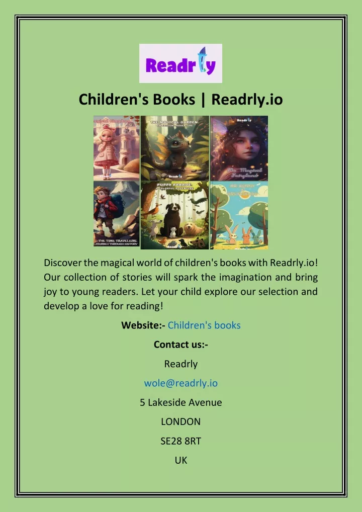 children s books readrly io