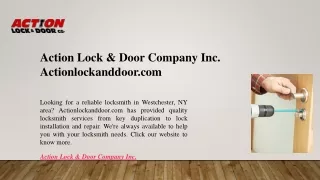 action lock door company inc actionlockanddoor com