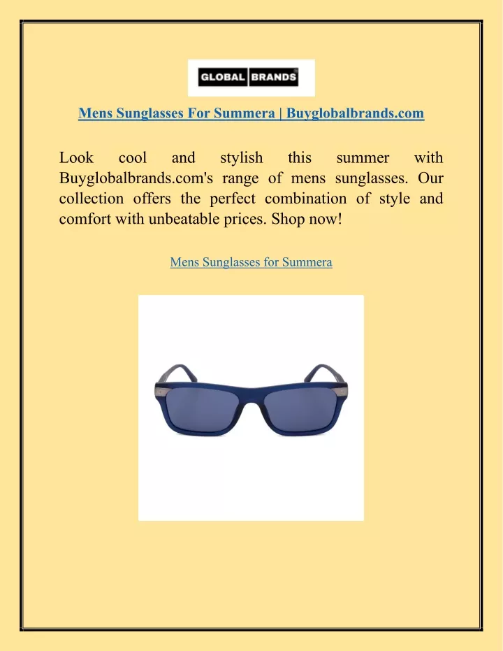 mens sunglasses for summera buyglobalbrands com