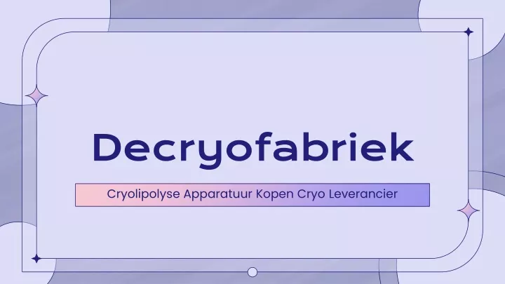 decryofabriek