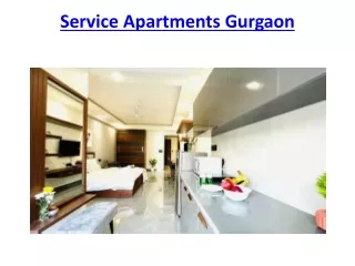 Service Apartments Gurgaon