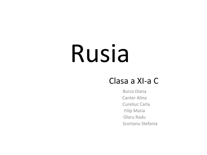 rusia