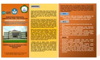 Brosur Pendidikan Kimia, FKIP, Universitas Khairun 2023