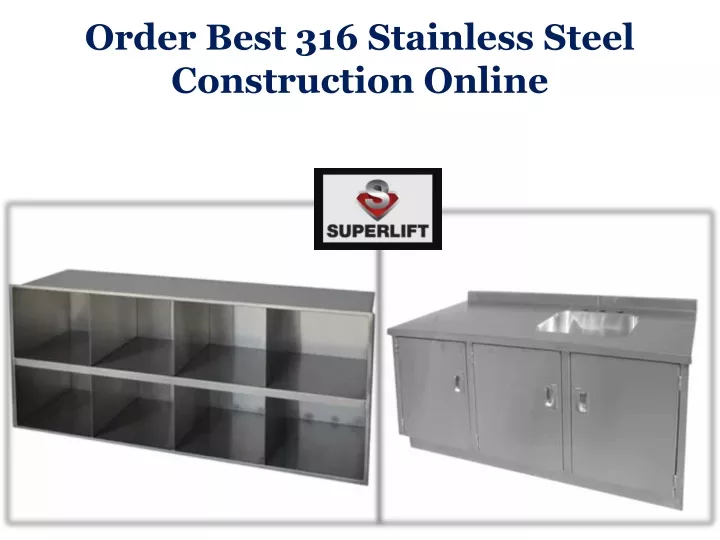 order best 316 stainless steel construction online