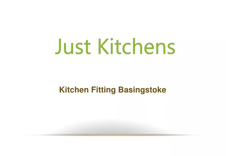 kitchen fitting basingstoke