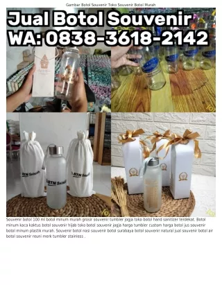 Ö8З8-ЗϬl8-2lԿ2 (WA) Jual Botol Di Medan Grosir Souvenir Botol