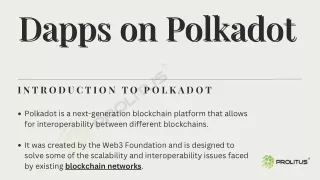 dapps on polkadot dapps on polkadot