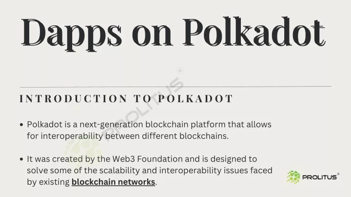 dapps on polkadot dapps on polkadot