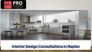 Contact Us For Interior Design Consultations in Naples