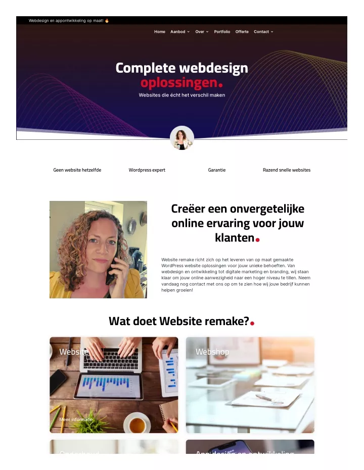 webdesign en appontwikkeling op maat