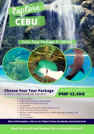 Cebu Tour Package - 5D4N - 4D3N