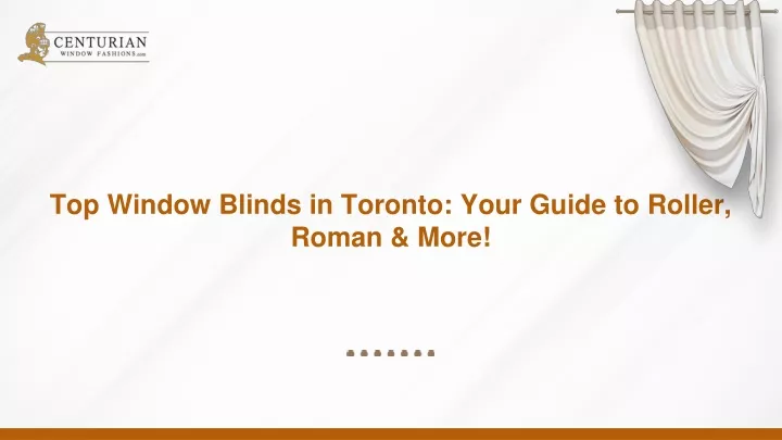 top window blinds in toronto your guide to roller