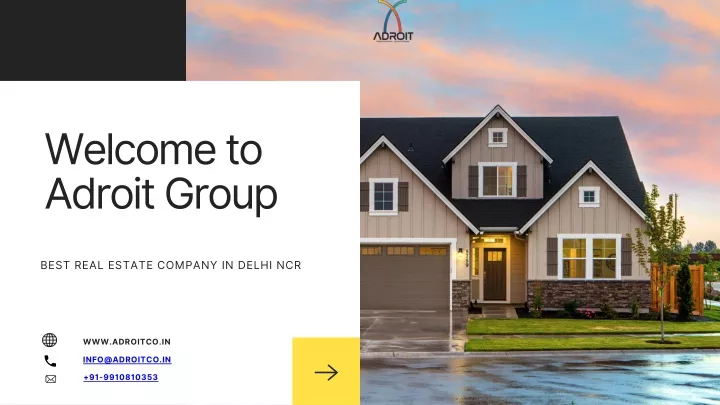 welcome to adroit group