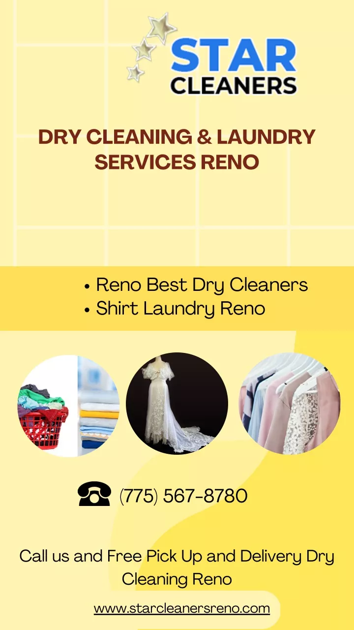 dry cleaning laundry services reno