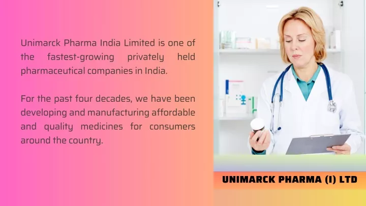 unimarck pharma india limited