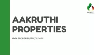 Gated Community Plots for sale in Bangalore