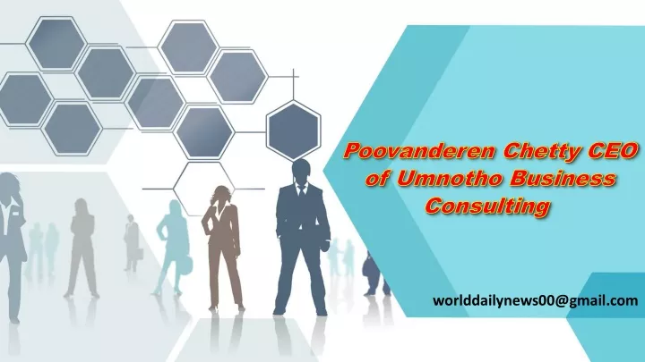 poovanderen chetty ceo of umnotho business consulting