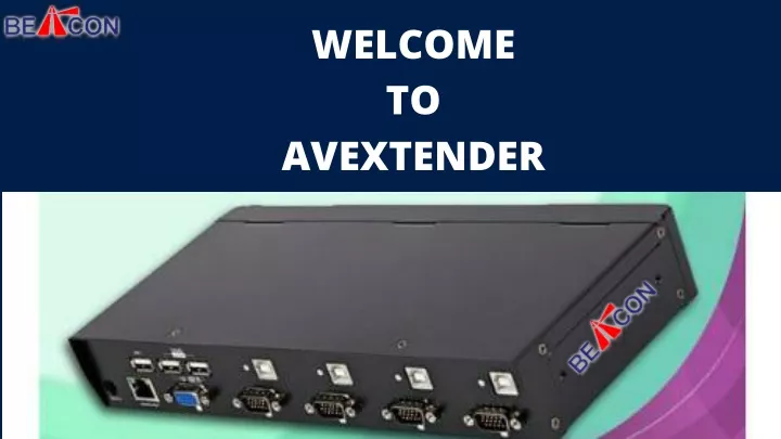 welcome to avextender