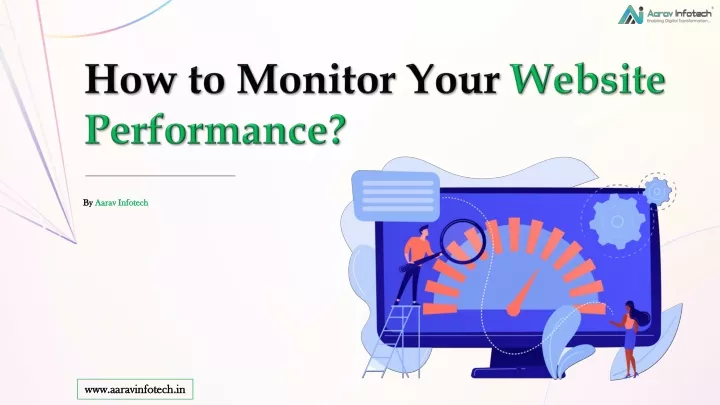 how to monitor your website performance