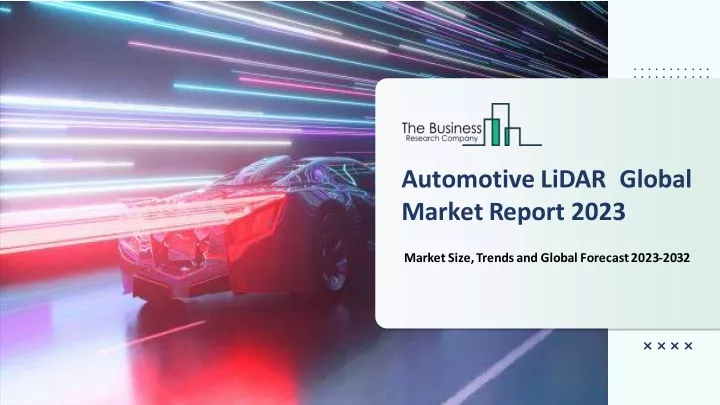 automotive lidar global market report 2023