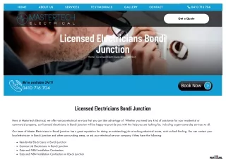 Bondi Junction Licensed Electricians | Licensed Electricians Bondi Junction