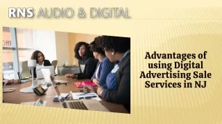 The Advantages of Digital Advertising Sales Services in NJ