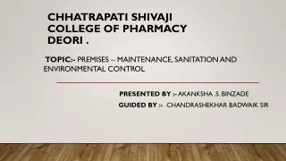 chhatrapati shivaji college of pharmacy deori