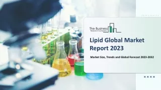 lipid global market report 2023