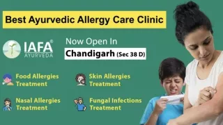 Best Ayurvedic Allergy Care Clinic in Chandigarh - IAFA Ayurveda®