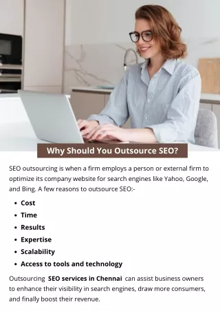 why should you outsource seo