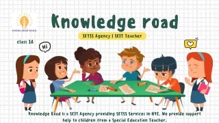 Special Education School in NYC | SETSS Services | Knowledge road
