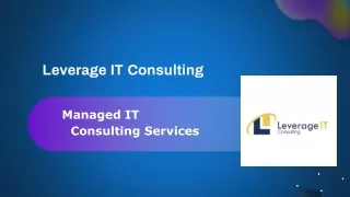 Leverage ITC - Best Managed IT Service Sacramento
