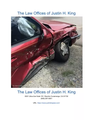 the law offices of justin h king