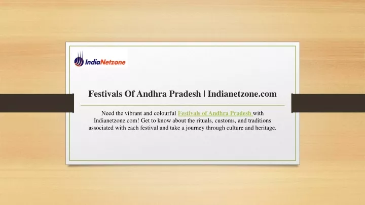 festivals of andhra pradesh indianetzone com