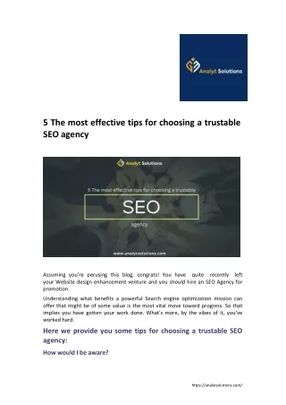 5 the most effective tips for choosing