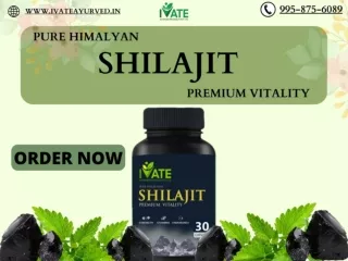 Shilajit capsule benefits | ayurvedic medicine online store | iVate Ayurved