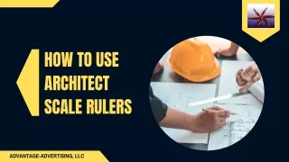 How to use Architect Scale Rulers