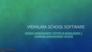 vidyalaya school software